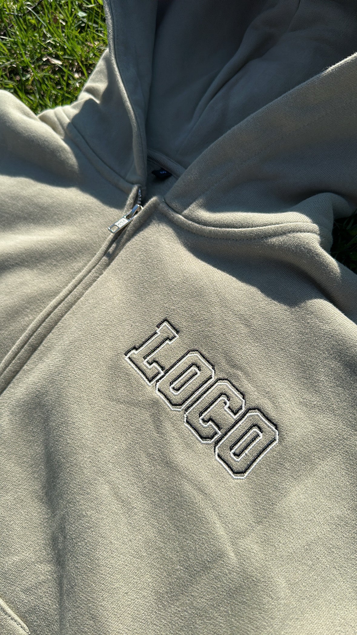 LOCO light olive tracksuit