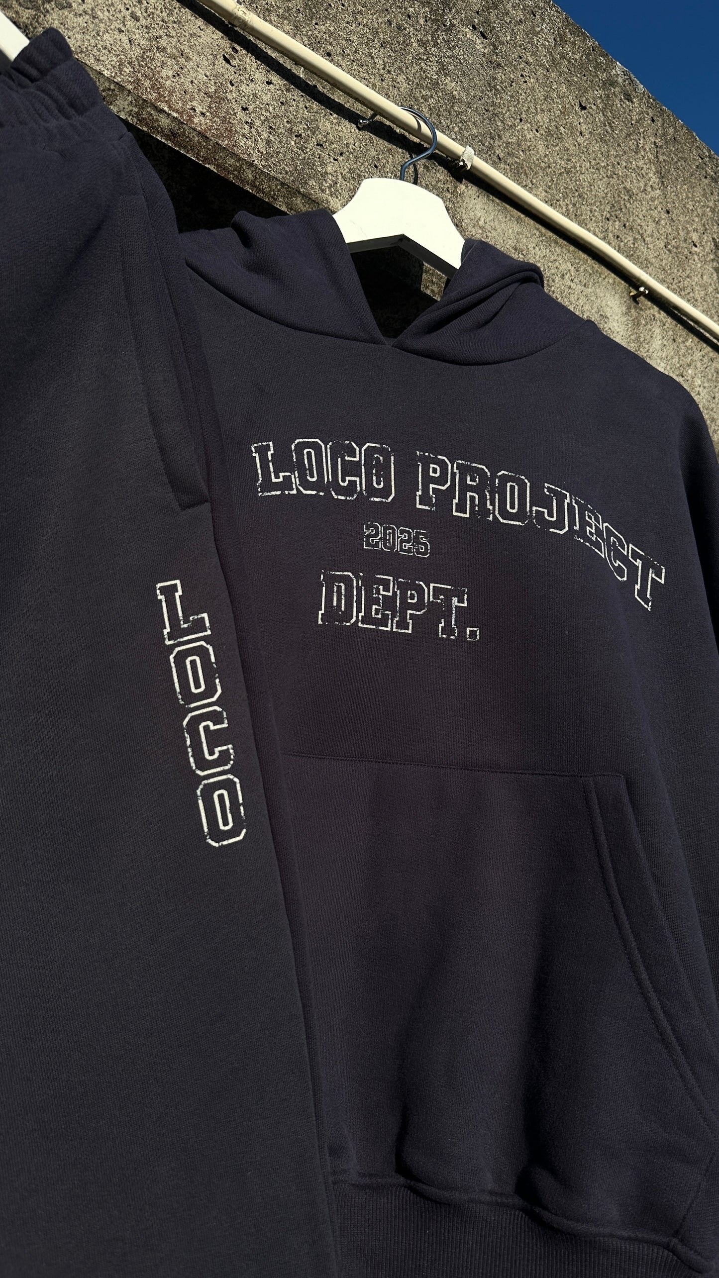 "THE LOCO PROJECT" Navy Tracksuit