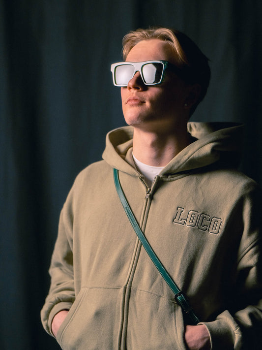 LOCO olive hoodie (only hoodie)